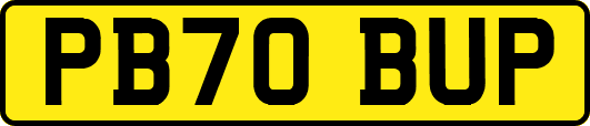 PB70BUP