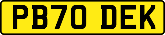 PB70DEK