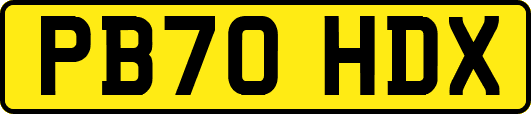 PB70HDX
