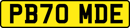 PB70MDE