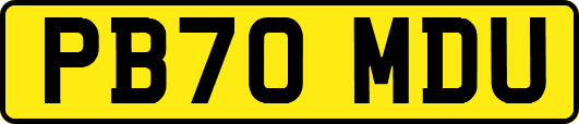 PB70MDU