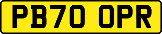 PB70OPR