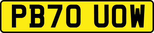 PB70UOW