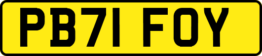 PB71FOY