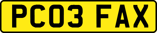 PC03FAX