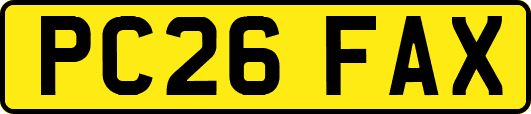 PC26FAX