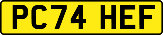 PC74HEF