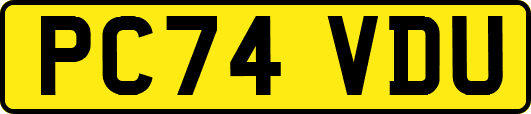 PC74VDU