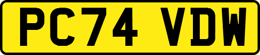 PC74VDW