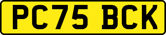 PC75BCK