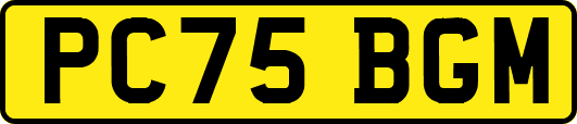 PC75BGM