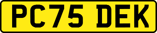 PC75DEK