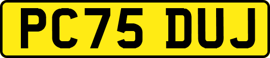 PC75DUJ