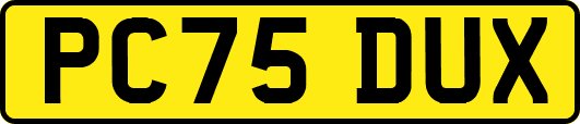 PC75DUX