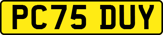 PC75DUY