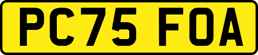 PC75FOA