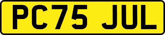 PC75JUL