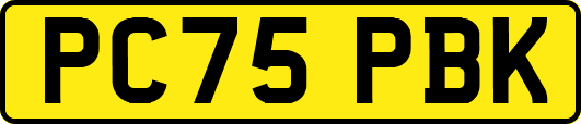 PC75PBK