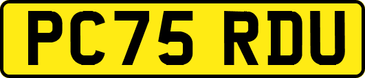 PC75RDU