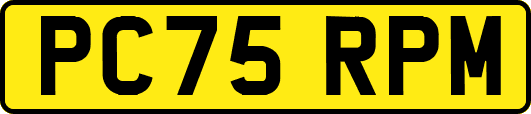 PC75RPM