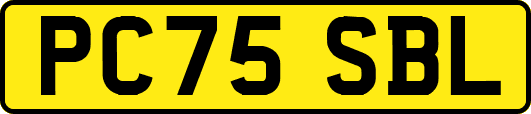 PC75SBL
