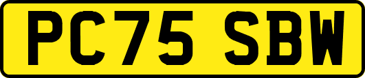 PC75SBW