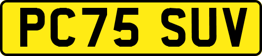 PC75SUV
