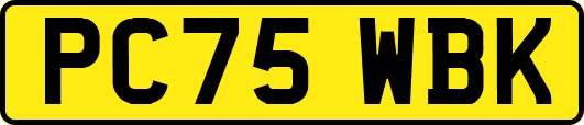 PC75WBK