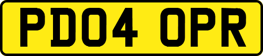 PD04OPR