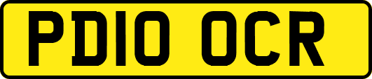 PD10OCR