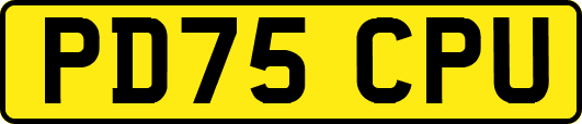 PD75CPU