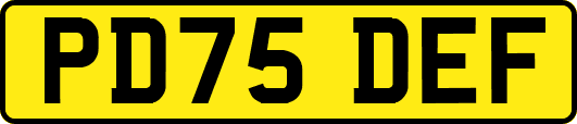 PD75DEF