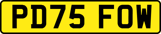 PD75FOW