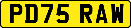 PD75RAW