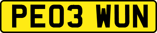 PE03WUN