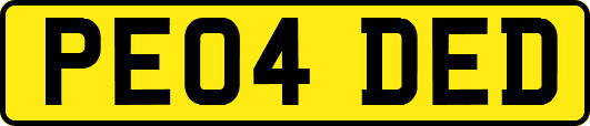 PE04DED