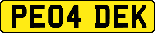PE04DEK