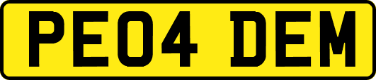 PE04DEM