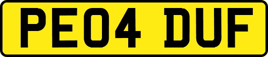 PE04DUF