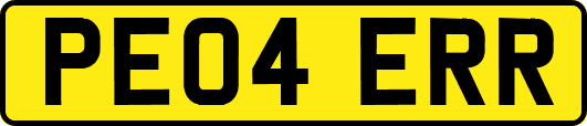 PE04ERR