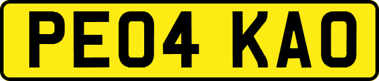 PE04KAO