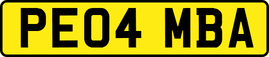 PE04MBA