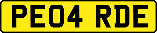 PE04RDE