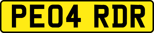 PE04RDR