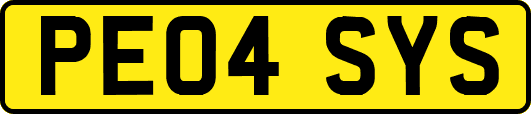 PE04SYS