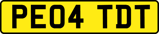 PE04TDT