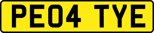 PE04TYE