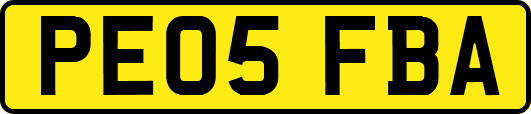 PE05FBA