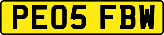 PE05FBW
