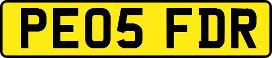 PE05FDR